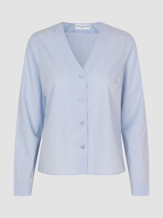 Madison Blouse Powder Blue