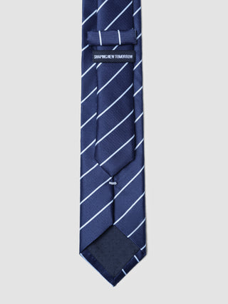 Tie Structure Navy lines
