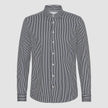 Classic Shirt Navy Stripes Slim