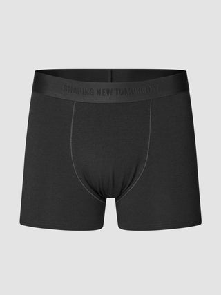 2 Pack Bamboo Viscose Boxer Black