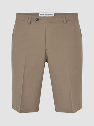 Essential Suit Shorts Walnut