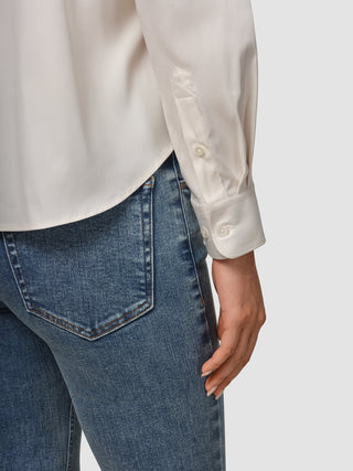 Oxford Shirt White Orchid Regular