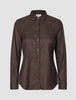 Women's Oxford Shirt Espresso Regular