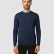 Premium Merino Crewneck Navy