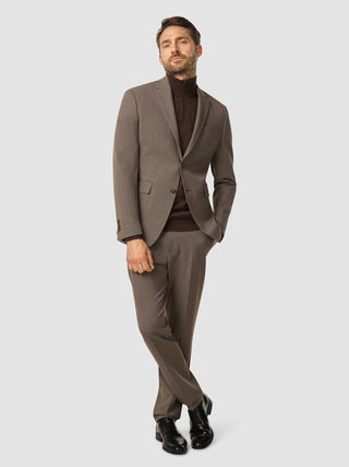 Premium Merino Half Zip Espresso