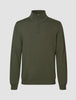 Premium Merino Half Zip Nightfall Green