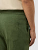 Refined Linen Pants Clover Green