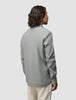 Refined Linen Long Sleeve Shirt Stone Grey