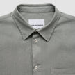 Refined Linen Long Sleeve Shirt Stone Grey