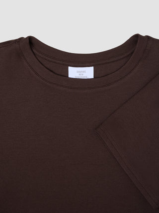 Women's Rib T-Shirt Espresso