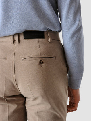 Essential Suit Pants Slim Sand Grain