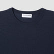 Seamless Premium Merino Knit Crewneck Dark Navy