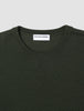 Seamless Premium Merino Knit Crewneck Green Night