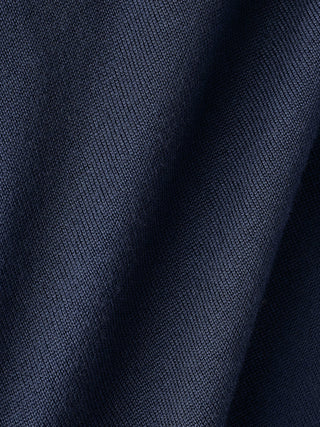 Seamless Premium Merino Knit Turtleneck Dark Navy