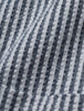 Seersucker Casual Shirt Navy Stripes
