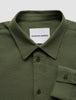 Seersucker Casual Shirt Clover Green
