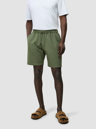Seersucker Shorts Clover Green