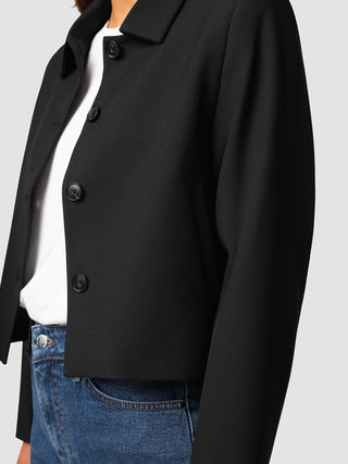 Serene Short Jacket Black