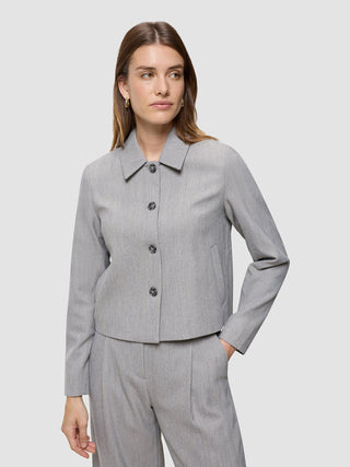 Women's Serene Short Jacket Tapestry Herringbone