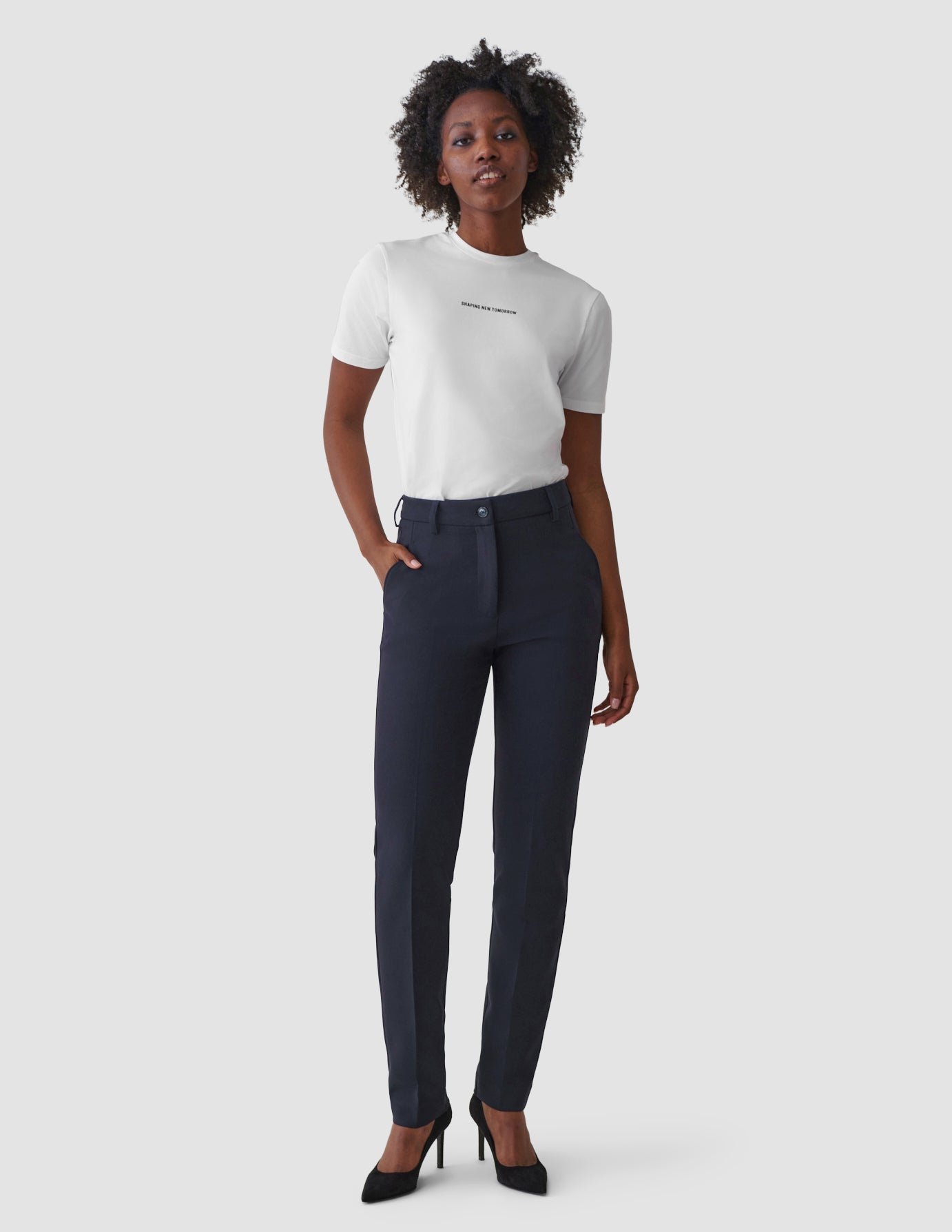 No. 1 Pants Tapered Midnight Blue