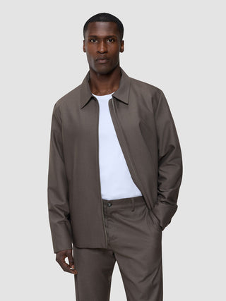 Siena Jacket Dark Chestnut Melange