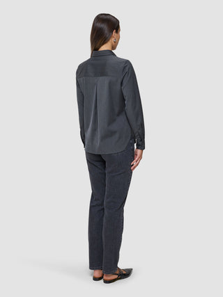 Women's Skye Shirt Charcoal Melange