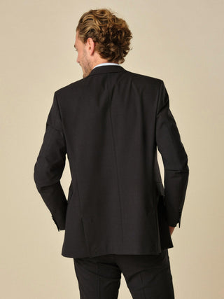 Essential Blazer Regular Black Check
