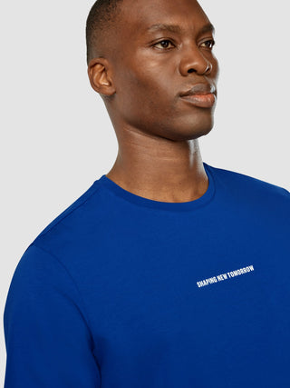 Supima T-Shirt Autograph Magnetic Blue