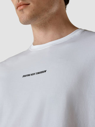 Supima Autograph Long-Sleeved T-Shirt White