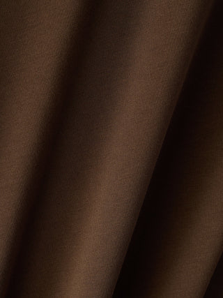 Supima T-shirt Box Fit Saddle Brown