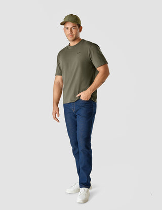 Supima T-Shirt Box Fit Legacy Remote Green