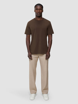 Supima T-shirt Saddle Brown