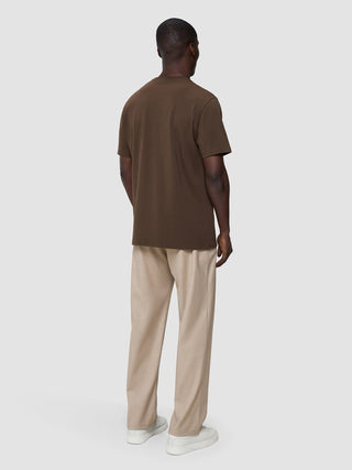 Supima T-shirt Saddle Brown