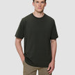 Supima T-shirt Box Fit Green Night