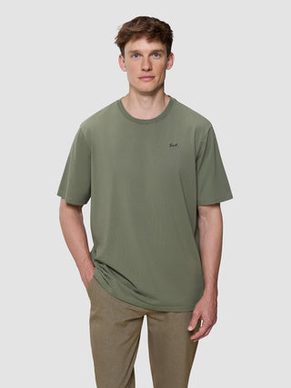 Supima T-shirt Box Fit Legacy Clover Green