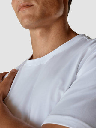 Supima T-shirt Box Fit White