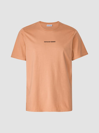 Supima Autograph T-shirt Rusty Caramel