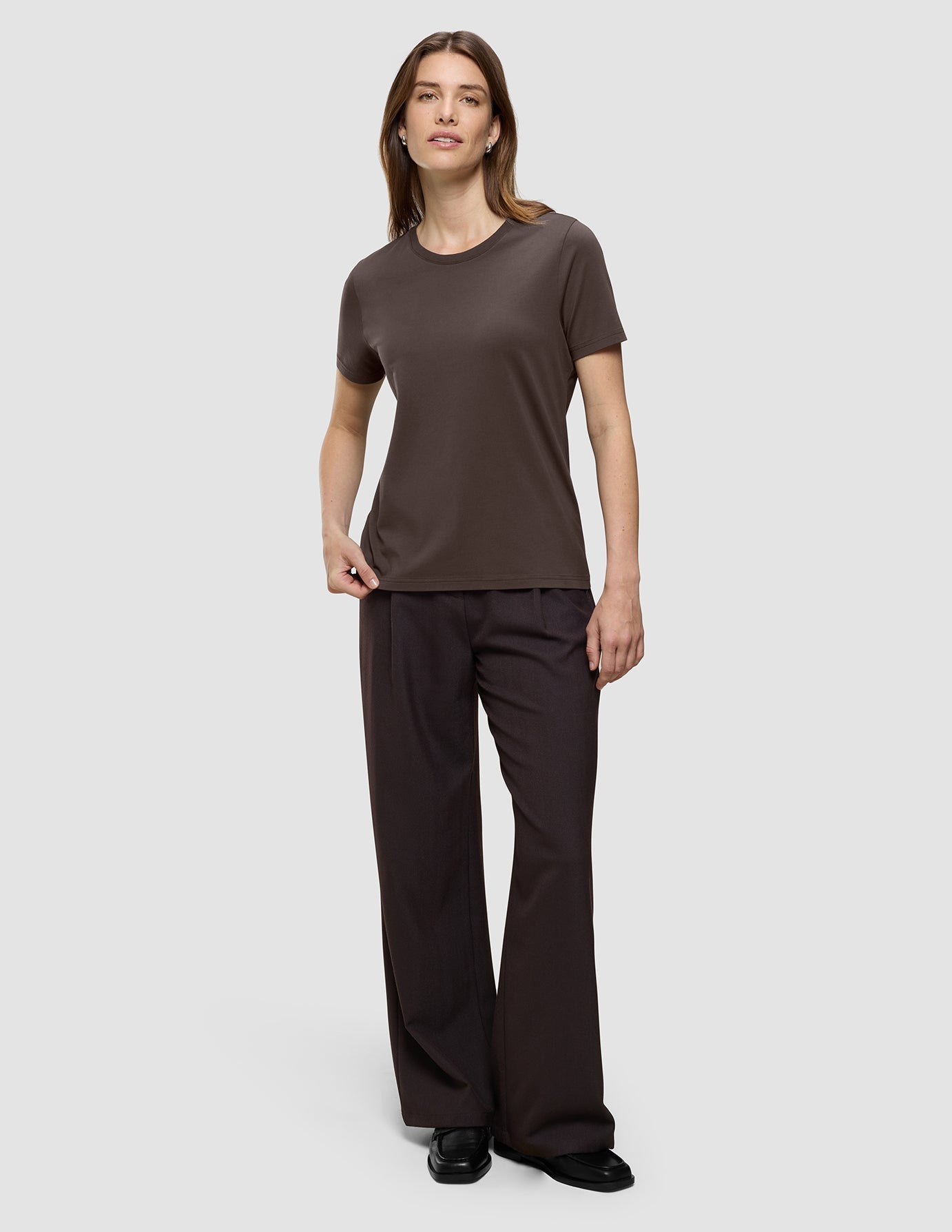 Women's Supima T-shirt Espresso