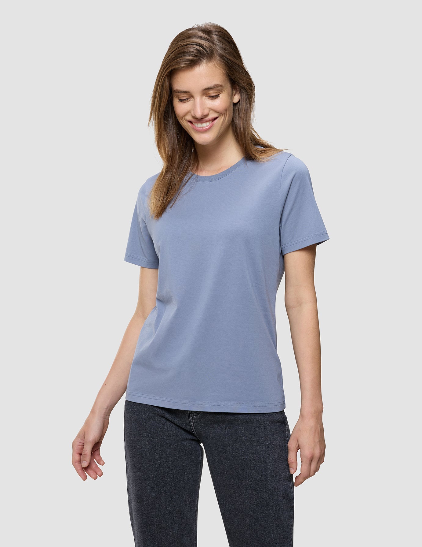 Women's Supima T-shirt Frost Blue