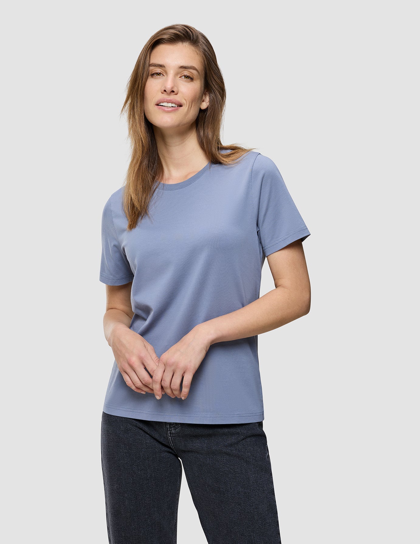 Women's Supima T-shirt Frost Blue