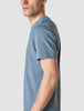 Supima Autograph T-shirt Blue Mirage