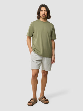 Supima T-shirt Box Fit Clover Green