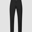 Tech Linen Elastic Pants Black