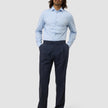 Tech Wool Suit Pants Relaxed Fit Navy
