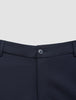 Tech Linen Elastic Pants Midnight Blue