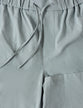 Tech Linen Elastic Shorts Light Blue