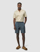 Tech Linen Elastic Shorts Navy