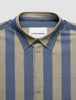 Tech Linen Casual Shirt Coastal Stripes