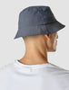 Tech Linen Bucket Hat Navy