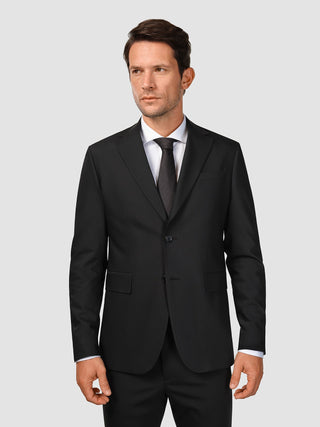 Tech Wool Suit Black